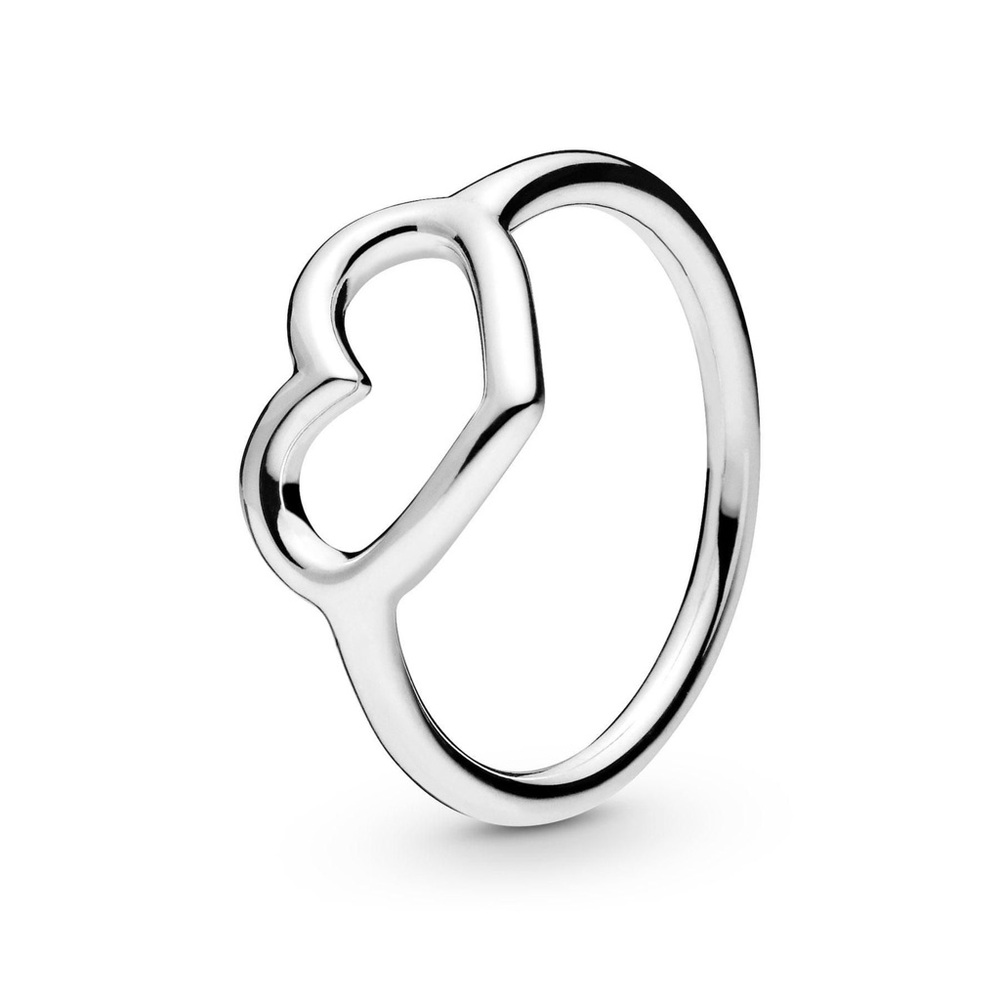 PANDORA Open Heart Ring Size 6